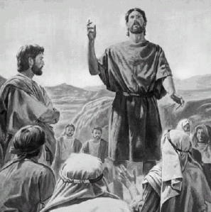 John the Baptist Preaching Righteousness