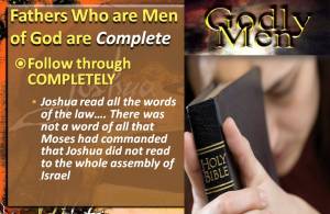 Men of God are Complete